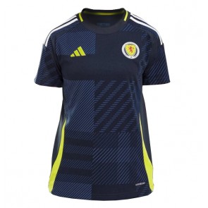 Scotland Replica Home Stadium Shirt for Women Euro 2024 Short Sleeve